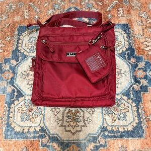 ETA by Rosetti Burgundy Crossbody Bag